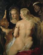Peter Paul Rubens Venus at a Mirror (mk08) Norge oil painting reproduction